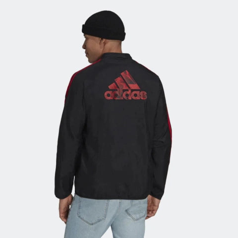 Jaqueta CR Flamengo Icon Preto Adidas - GR4297