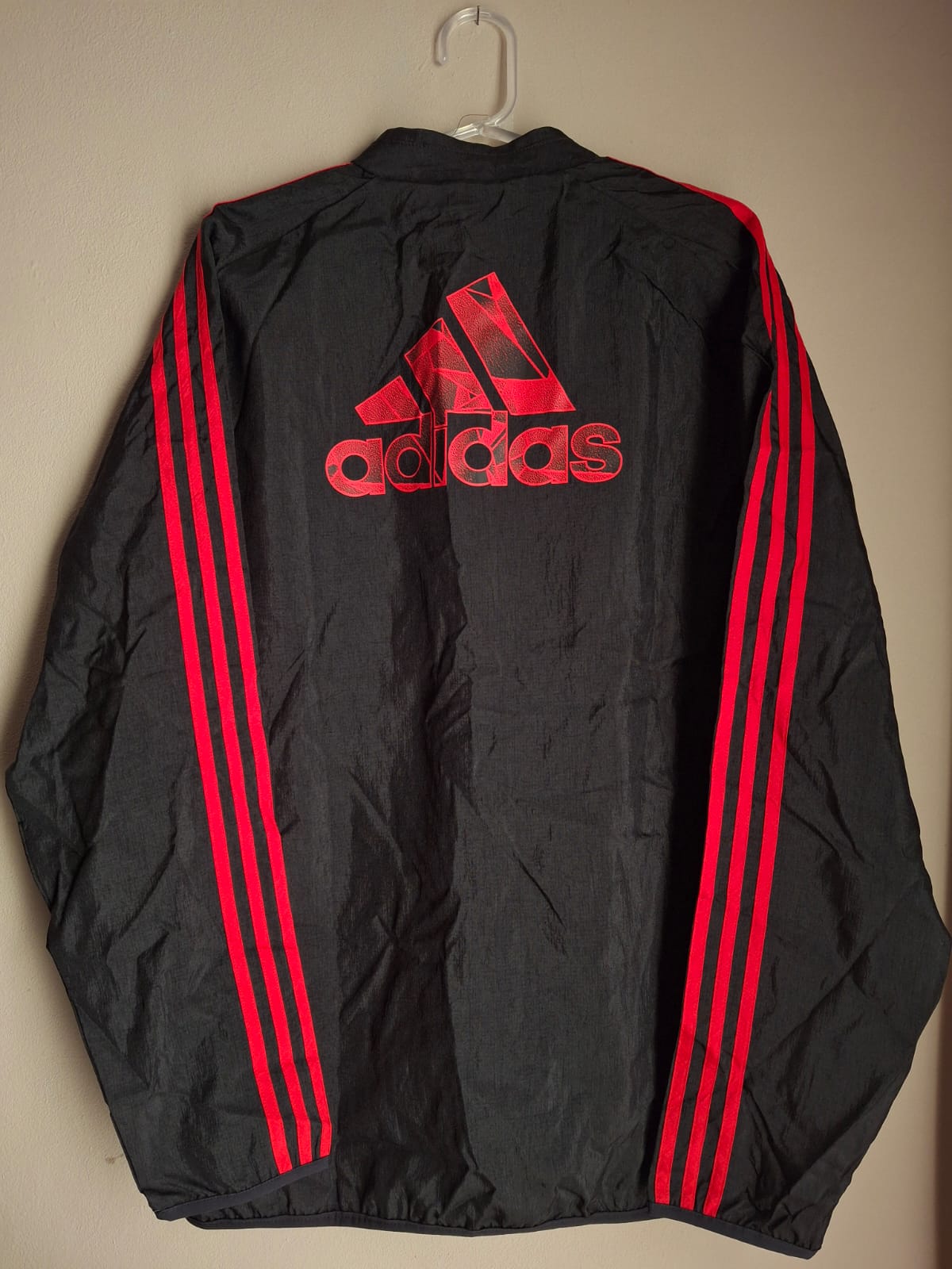 Jaqueta CR Flamengo Icon Preto Adidas - GR4297