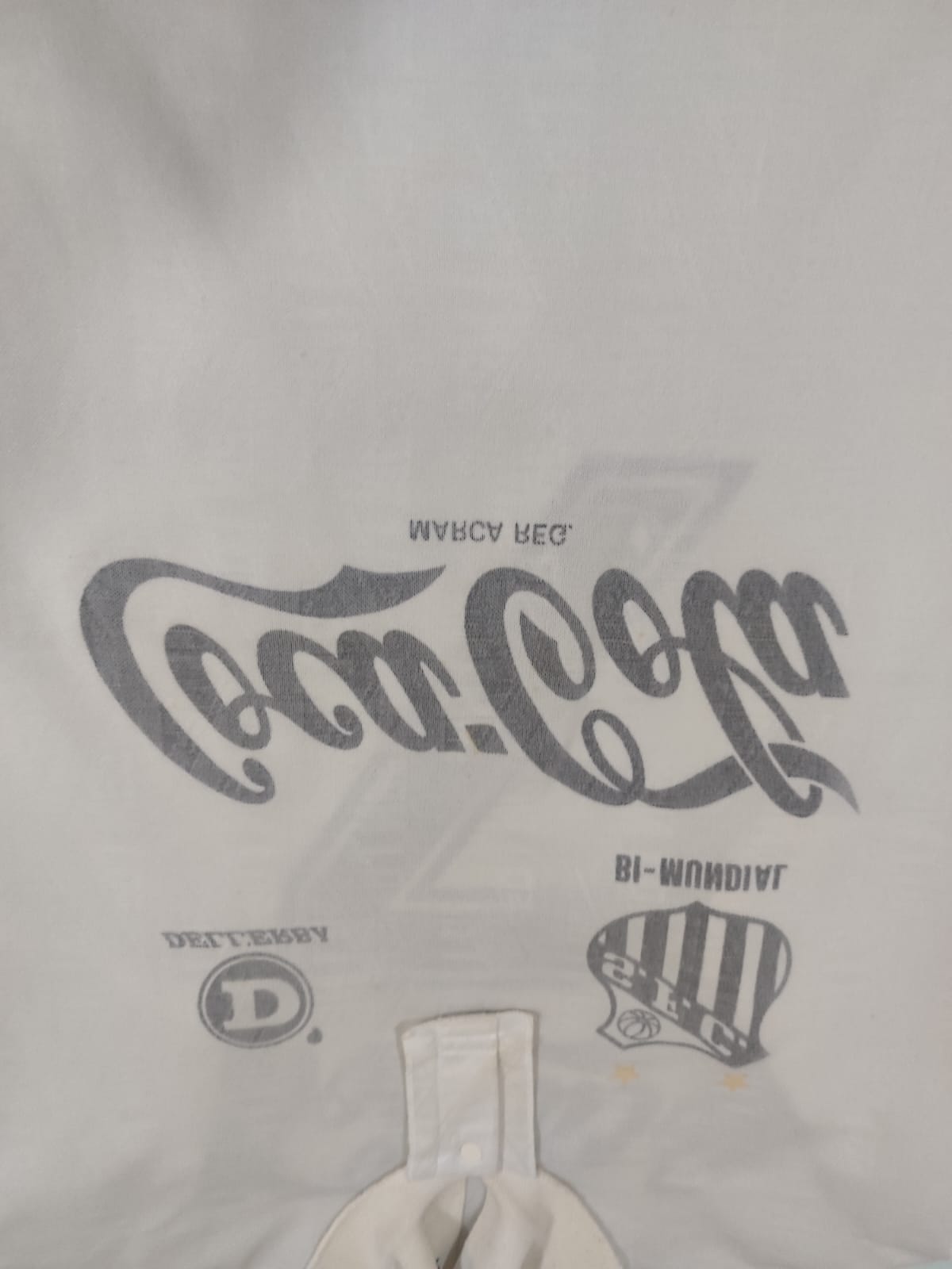 RARA E CLÁSSICA CAMISA DO SANTOS – 1993 COCA-COLA - DE JOGO!