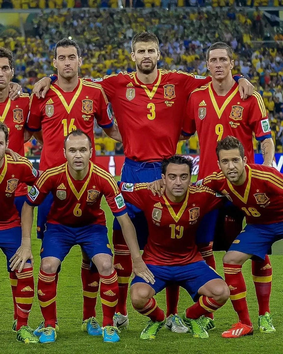 Camisa Espanha Home 2013 Adidas Iniesta 6