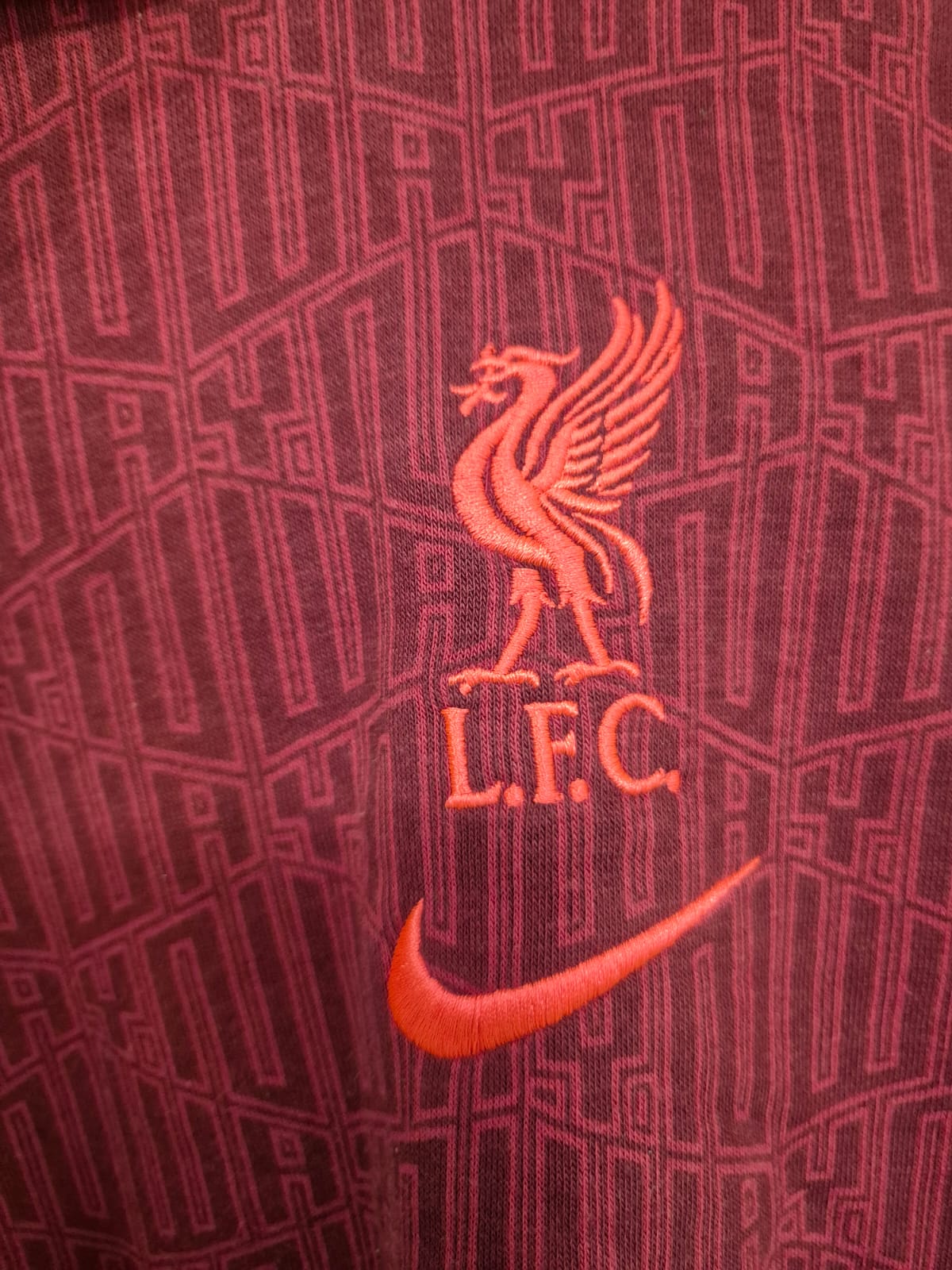 Blusão Nike Liverpool Club Home Masculino Fleece