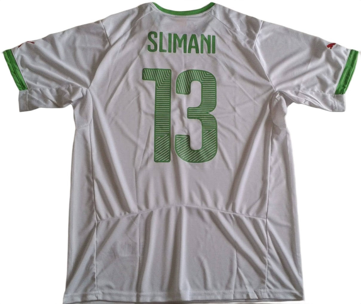 Camisa Argélia Copa 2014 - #13 Islam Slimani