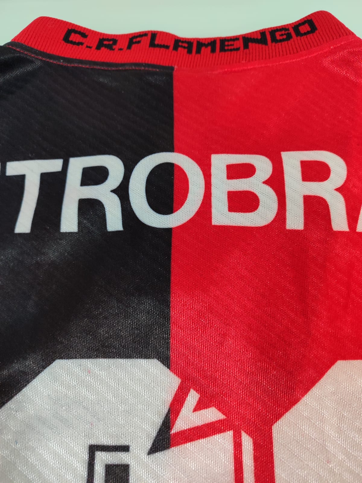 CAMISA RARA - FLAMENGO - CENTENÁRIO 1995 - PAPAGAIO DE VINTÉM