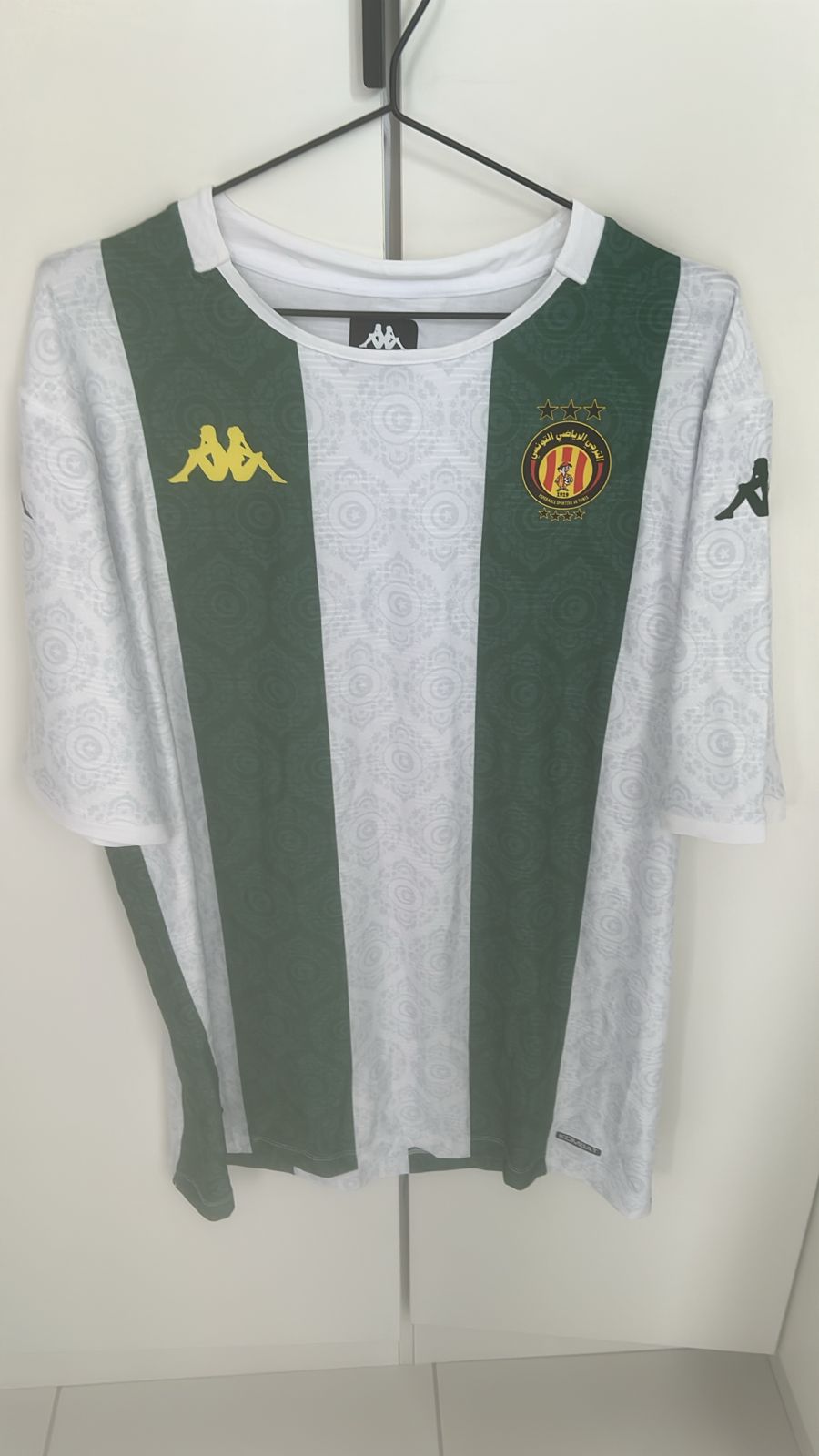 Camisa Espérance de Tunis Away 2026 - Kappa Kombat Pro