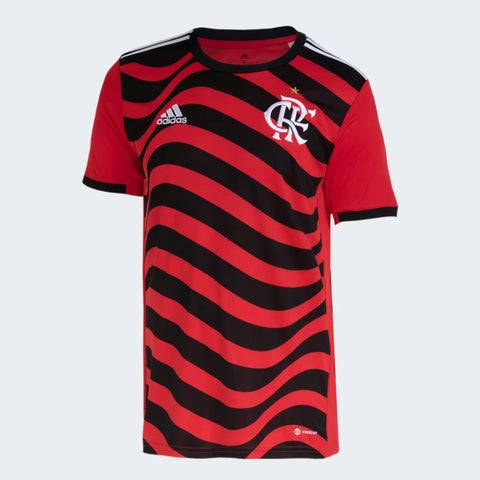 Camisa 3 CR Flamengo 22/23 — detalhe frente | Garrincha Shirts
