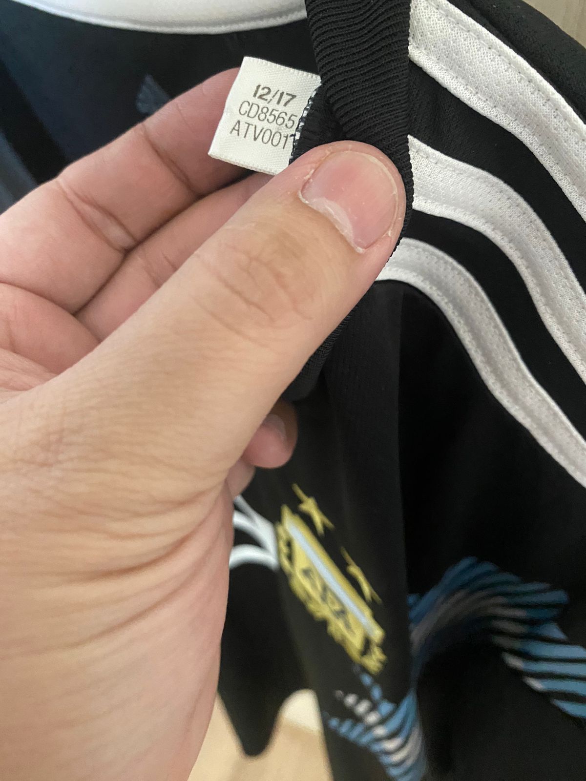 Camisa Argentina Copa 2018 Away Tagliafico GG