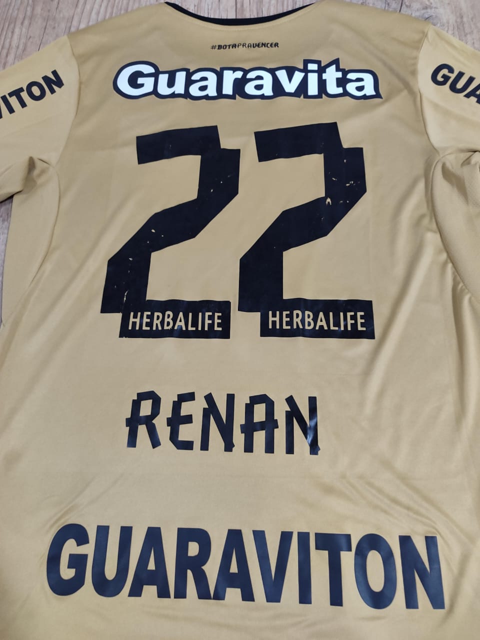 Camiseta de Jogo Botafogo 2013 "Renan" – Tamanho M