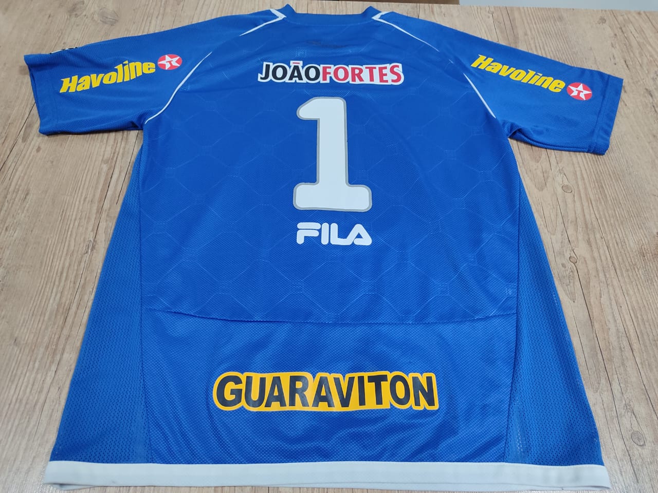 Camiseta de Jogo Botafogo 2011 – Goleiro – "Jefferson" – Tamanho G