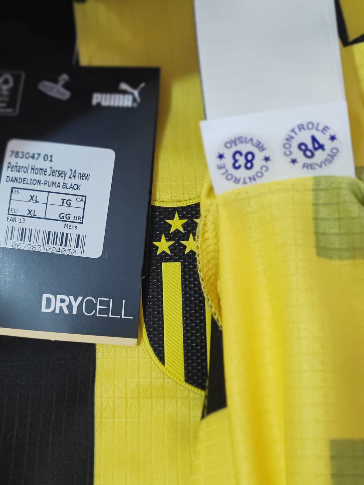 Camisa Oficial Peñarol 2024-2025 Home