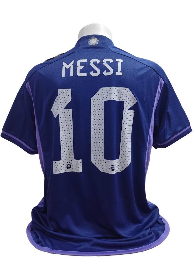 Camisa Away Argentina Copa 2022 - #10 Messi - Rara