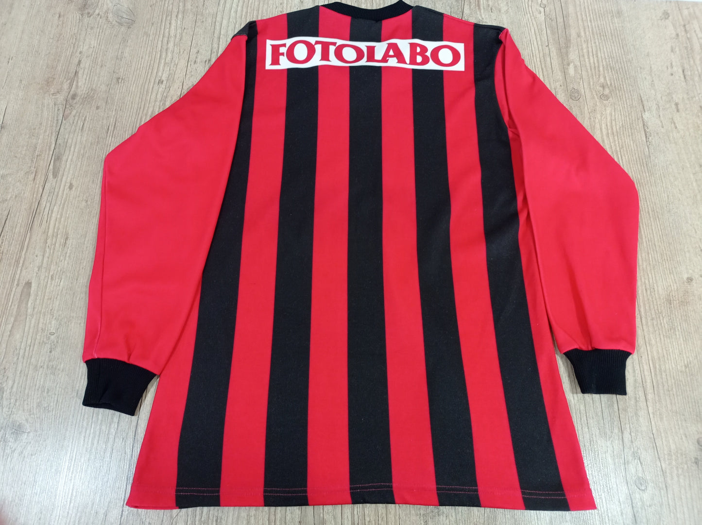 Rare Neuchatel Xamax Shirt - Special Champion Edition - 1987/1988 - Switzerland - Long Sleeves