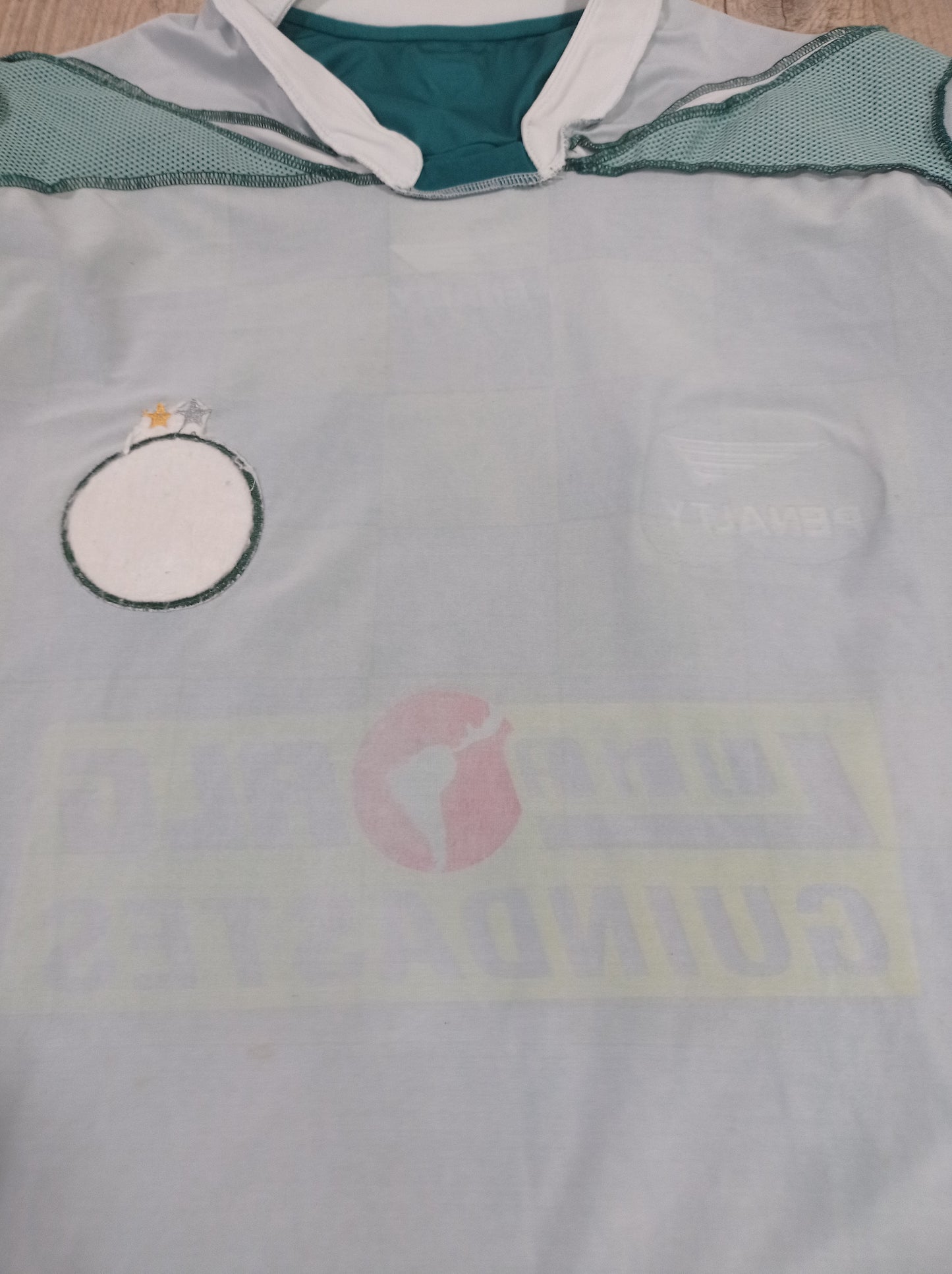 Rare Juventude Shirt - Away - 2008 - Match - Rare Sponsorship