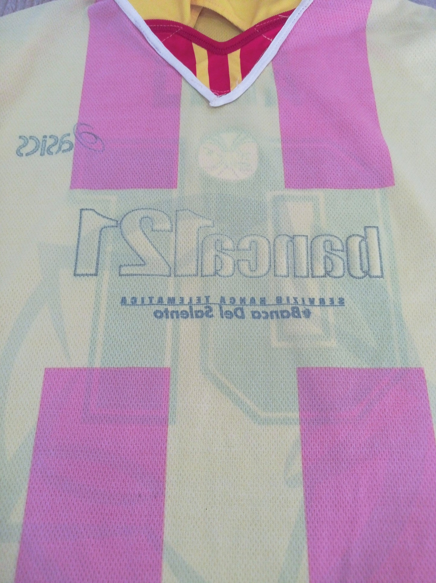 Rara Camisa do Lecce - Home - 1999/2000 - Itália - de Jogo