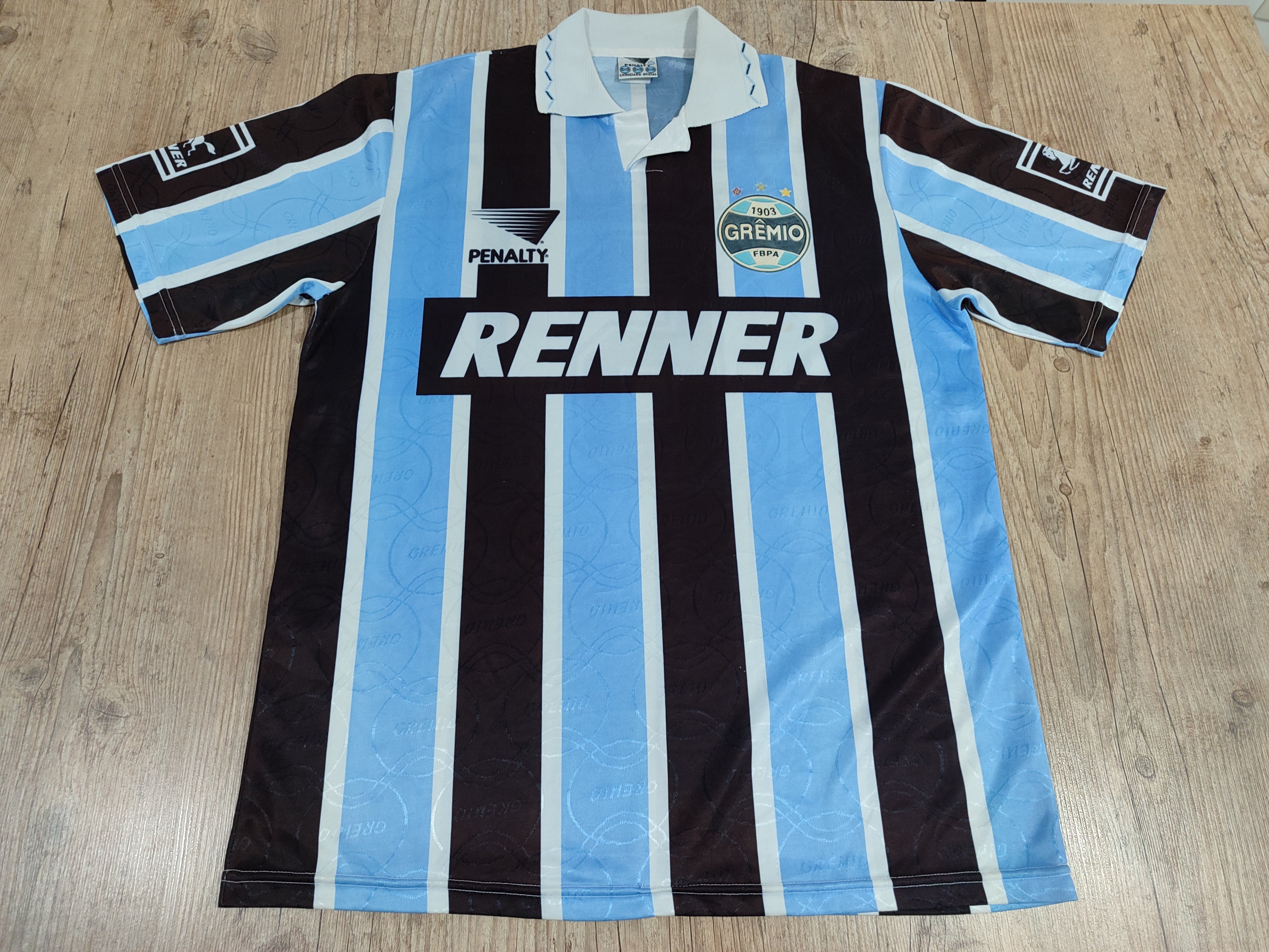 Puma Gremio サッカーシャツ L Grêmio Shirt - Game - Penalty - 1995 1996 - Roger – Garrincha Shirts