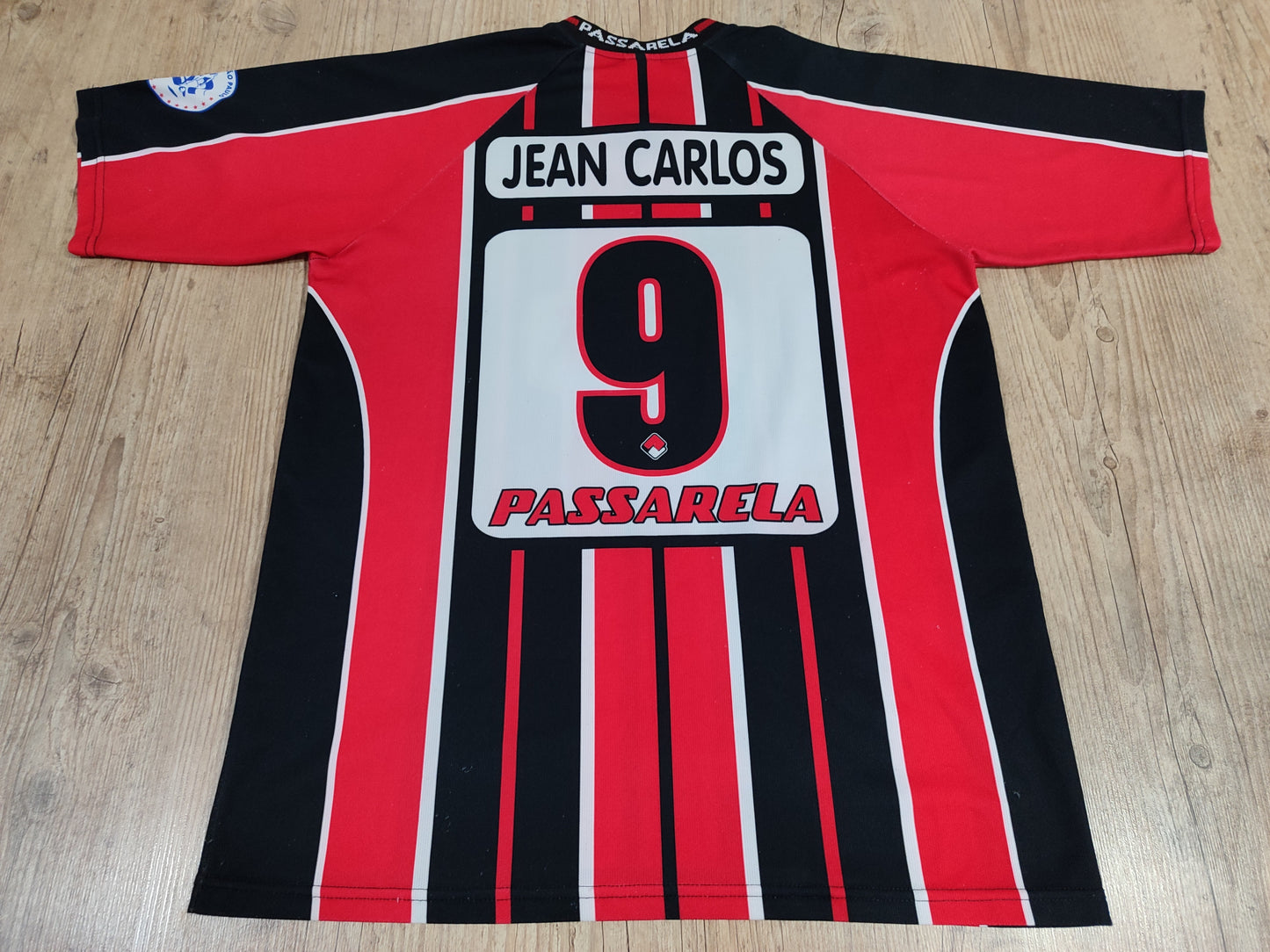 Beautiful and Rare Paulista Jundiaí Shirt - 2002 - From the Game - Jean Carlos