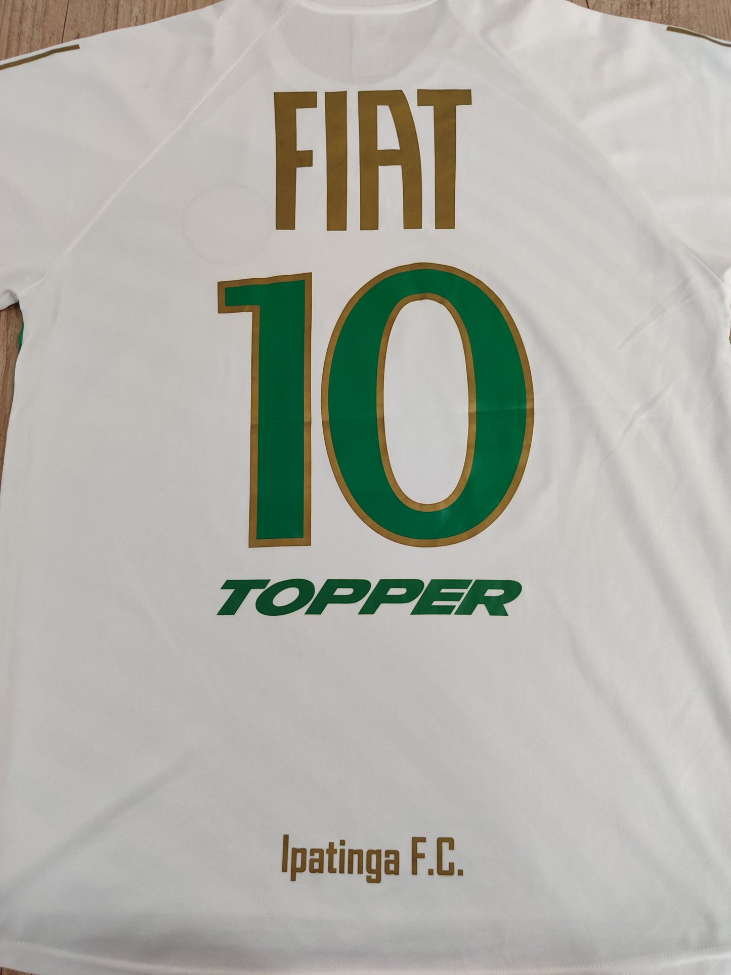 Rara Camisa Do Ipatinga- Edição Especial 10 Anos Do Clube