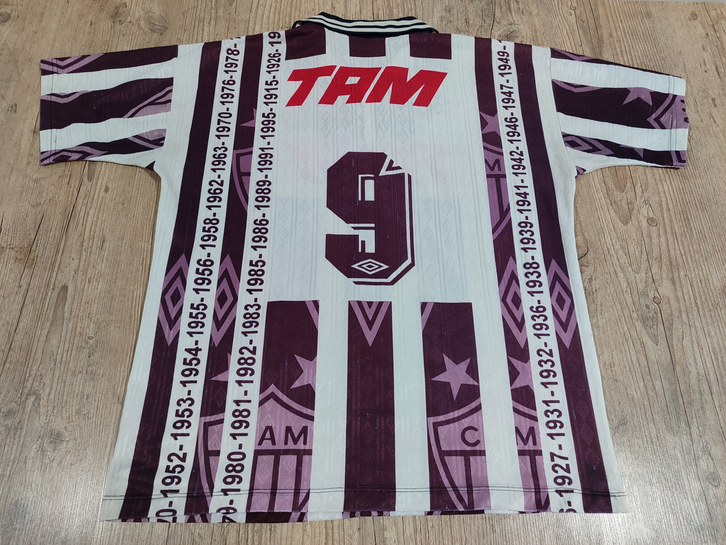 Raríssima Camisa Do Atlético Mineiro - 1995/1995 3º Uniforme - Datas