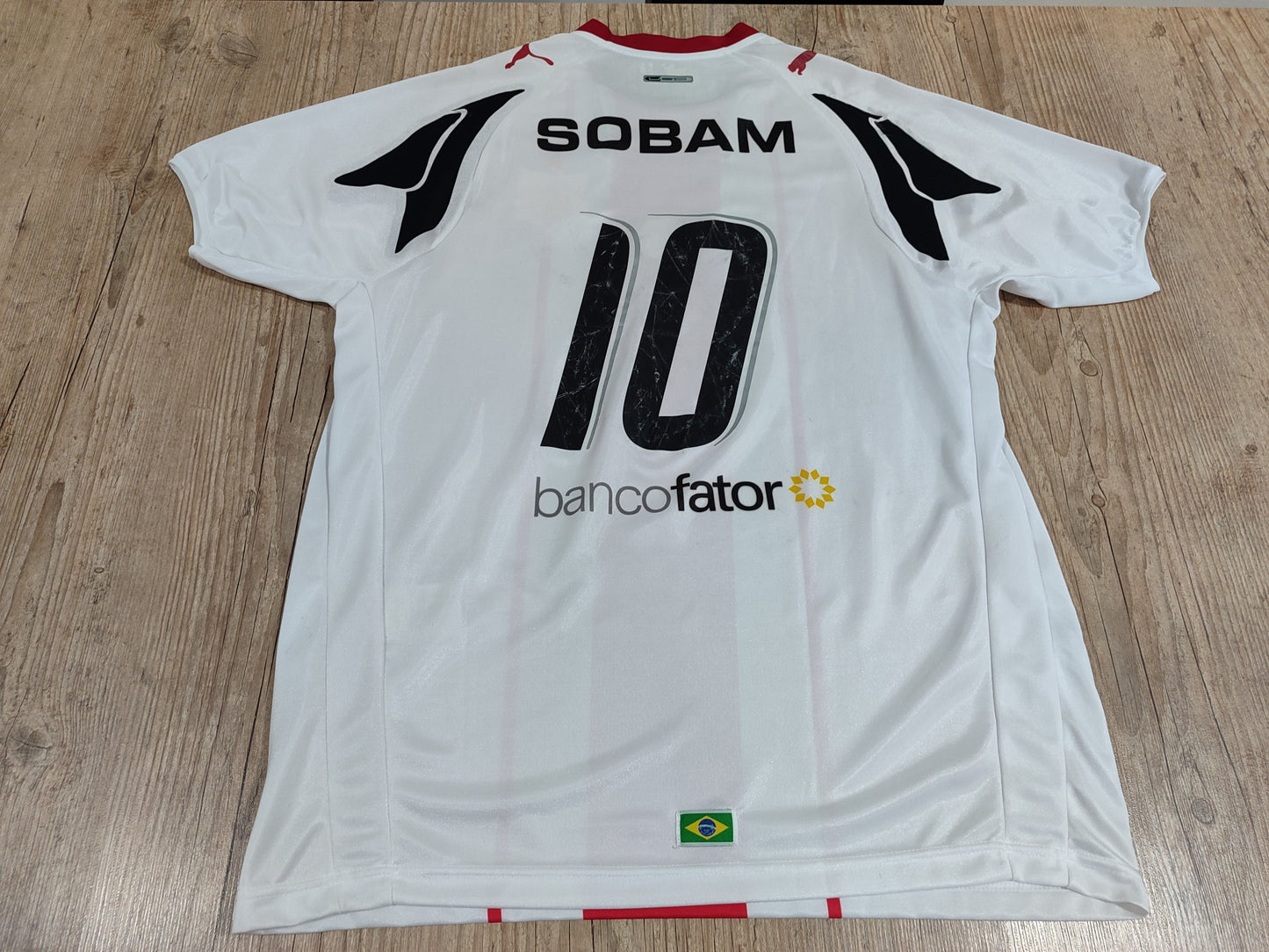 Raridade - Paulista Jundiaí - Uniforme 2 - 2007/2008 - De Jogo