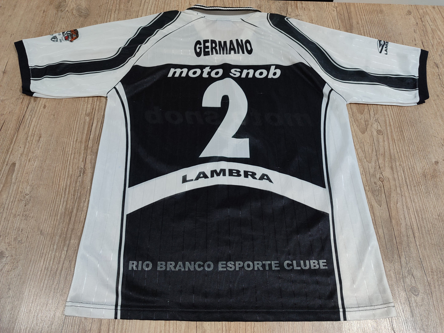 Rara Camisa Do Rio Branco - Usada Em Jogo - Paulistão 2003