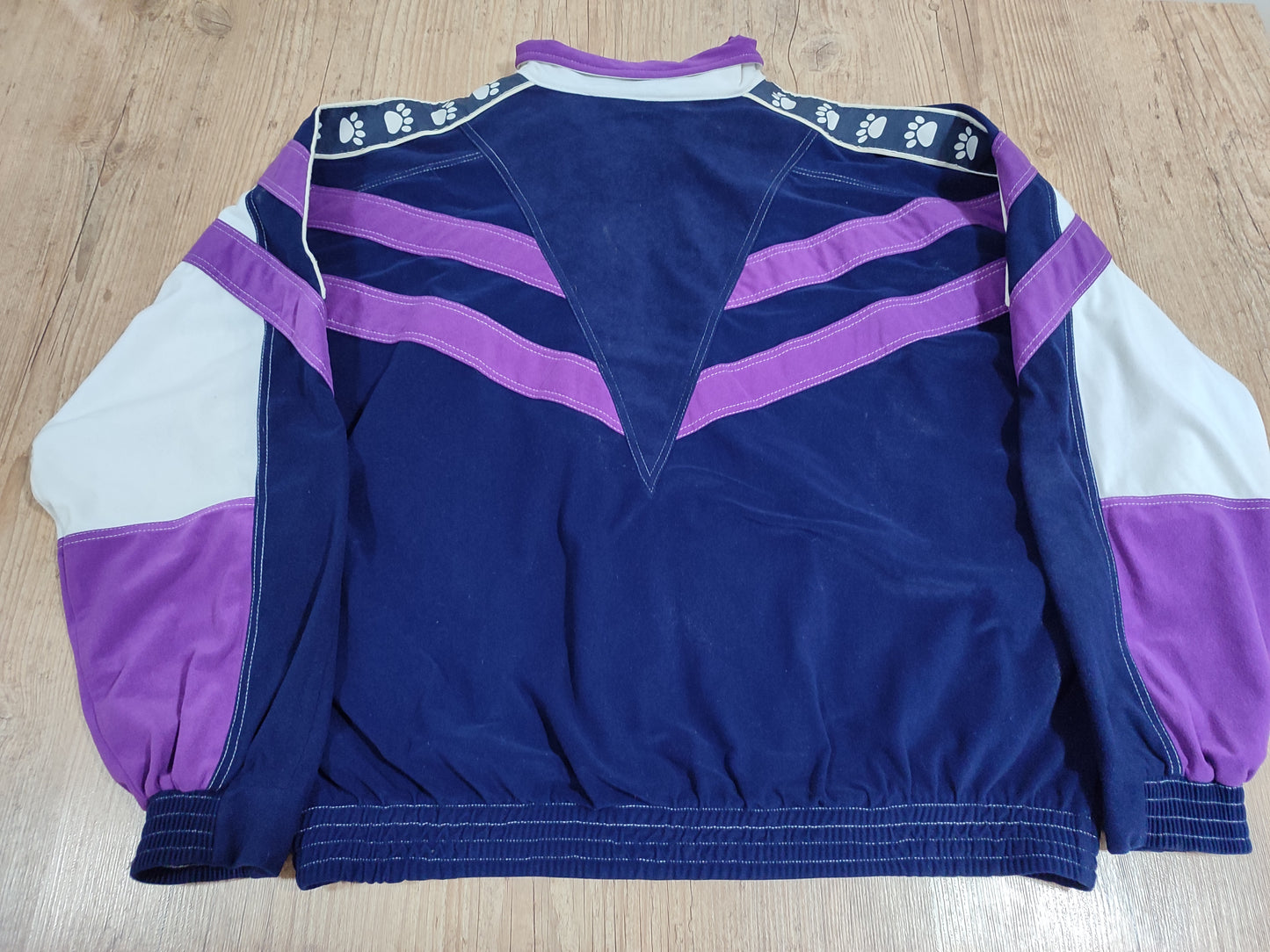 Espetacular - Agasalho Real Madrid - Kelme Anos 90 - Todo Em Veludo!