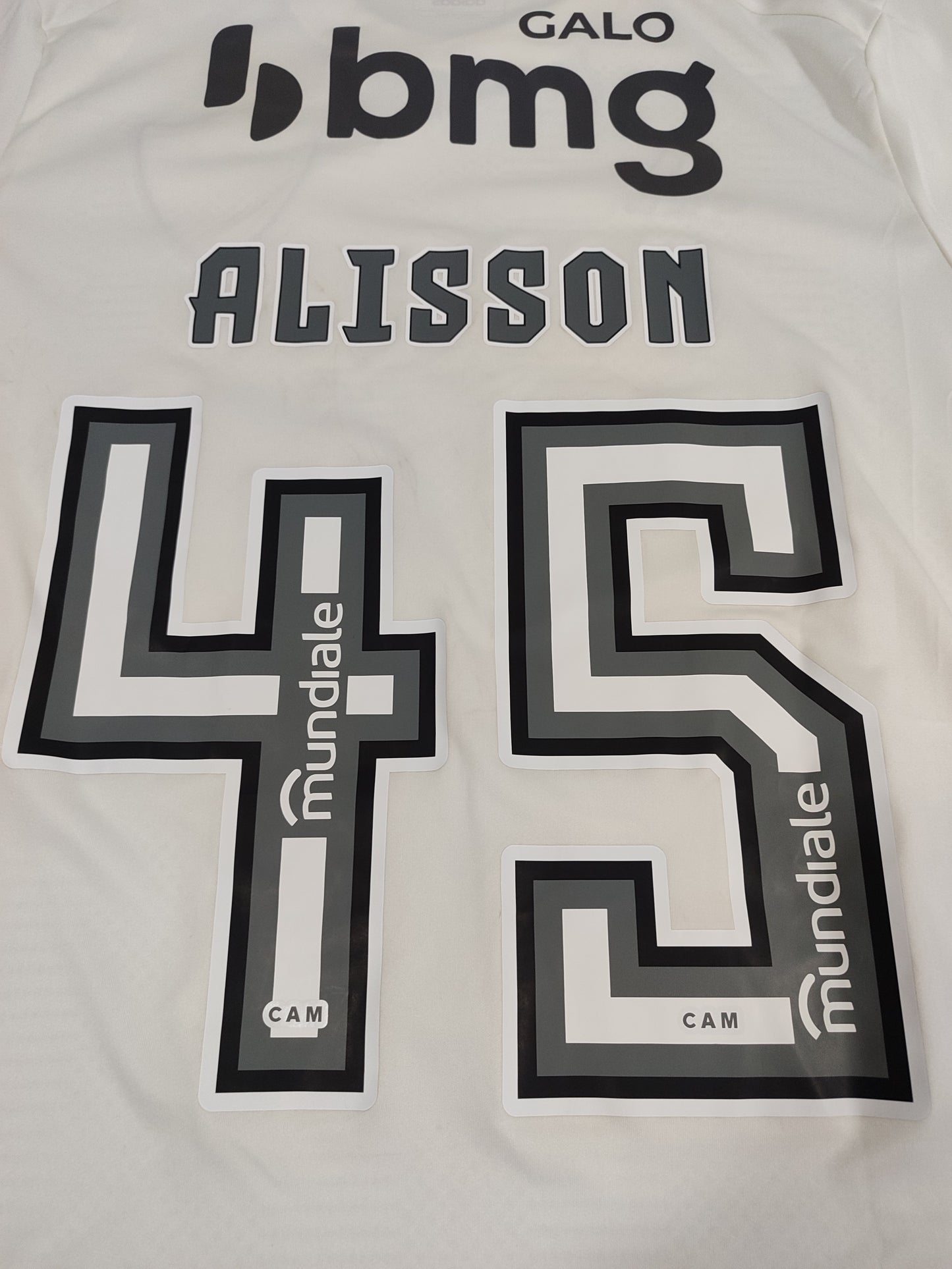 Bela Camisa do Atlético Mineiro - Usada em Jogo - 2024/2025