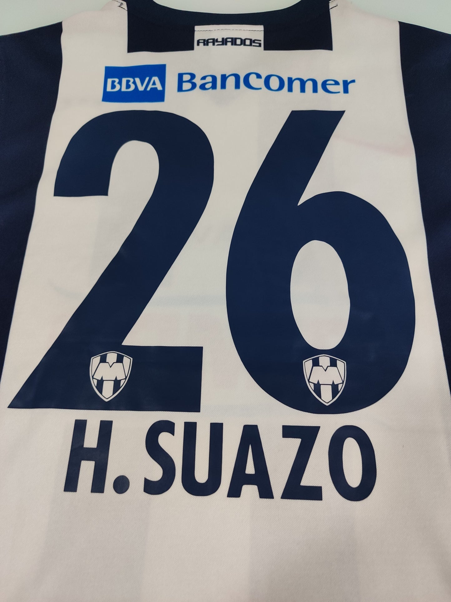 Linda Camisa Monterrey - México - #26 Humberto Suazo - De Coleção!