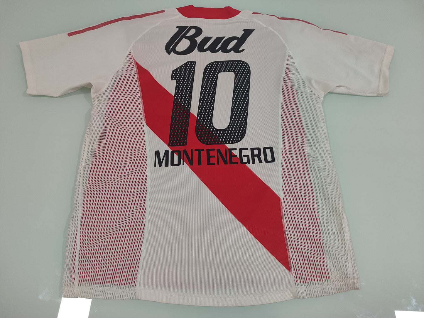 Espetacular - Camisa River Plate - Player Dupla Camada - Budweiser 2002/2003 - de Coleção!