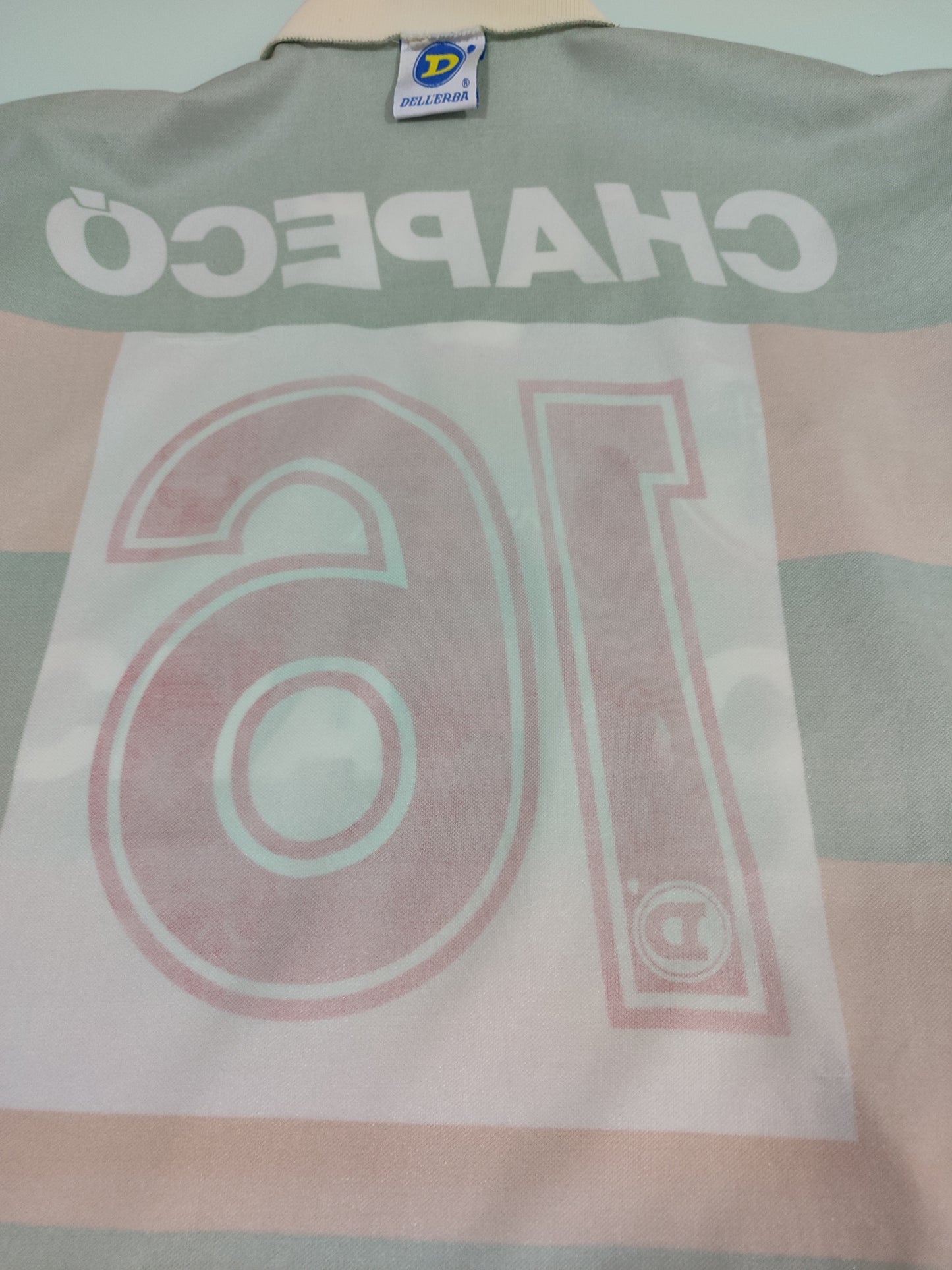 Raridade - Camisa da Portuguesa - 1995/96 - #16 Flávio Guarujá - de Jogo - de Coleção!