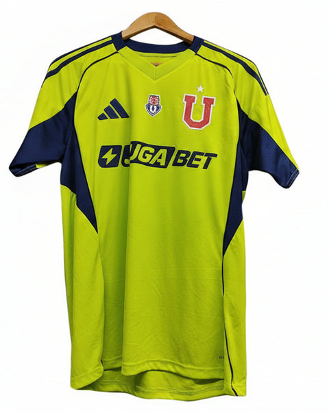 Terceira Camisa Universidad de Chile 2025 - Adidas — detalhe frente | Garrincha Shirts