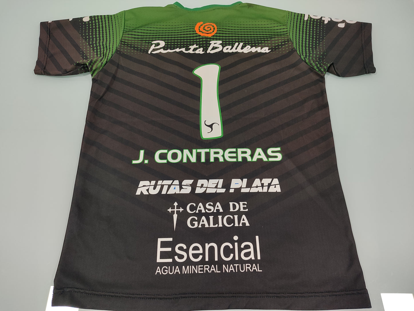 Raridade do Uruguai! Racing Montevideo - #1 Loco Contreras! - Usada em Jogo - de Coleção!
