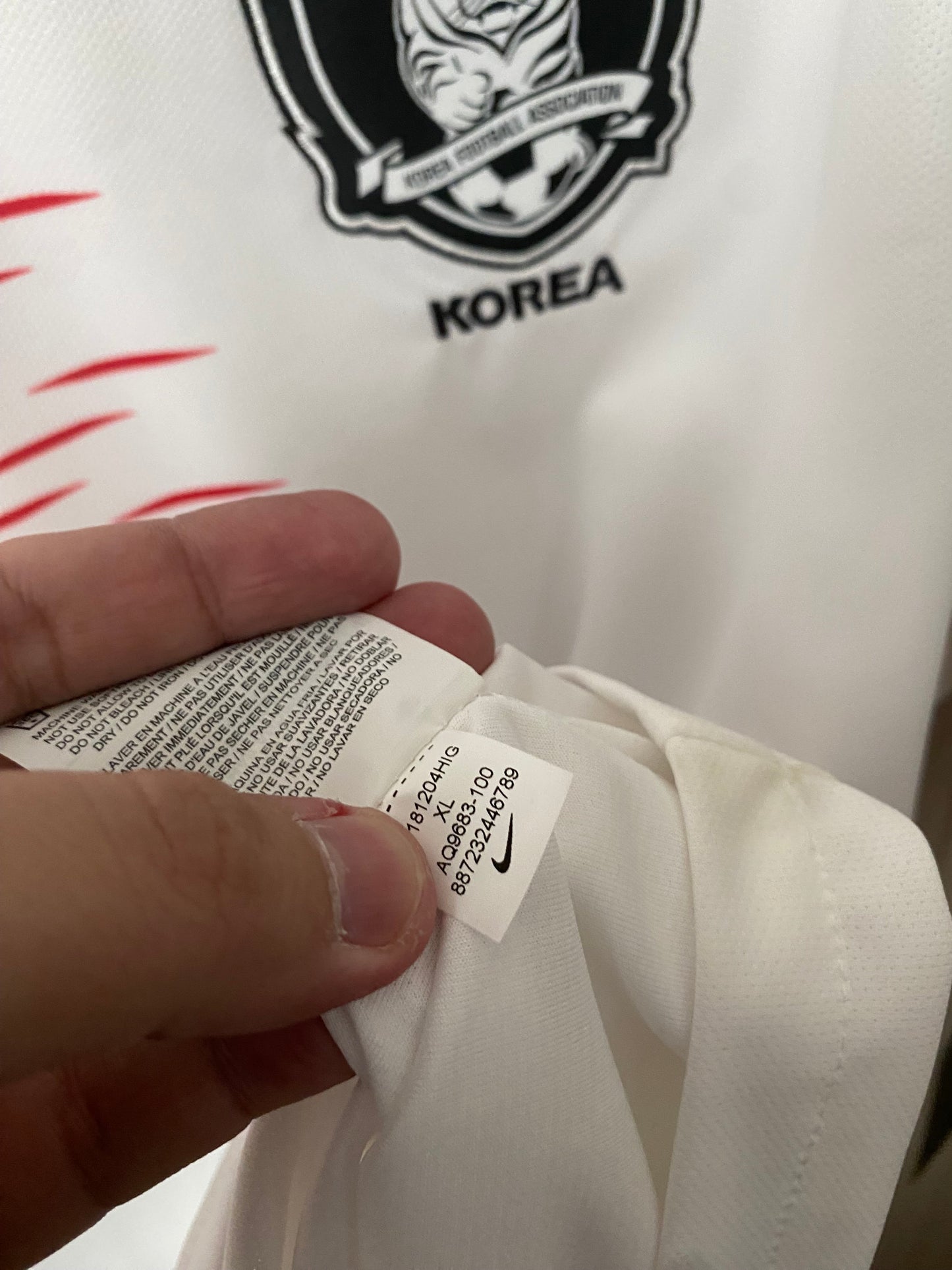 Camisa Coreia do Sul Reserva 2018