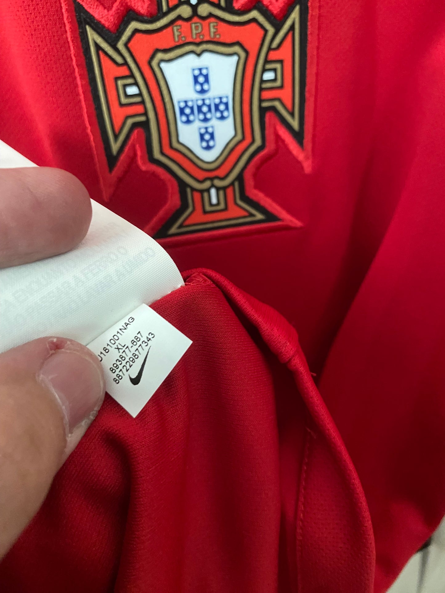 Camisa Portugal Titular 2018