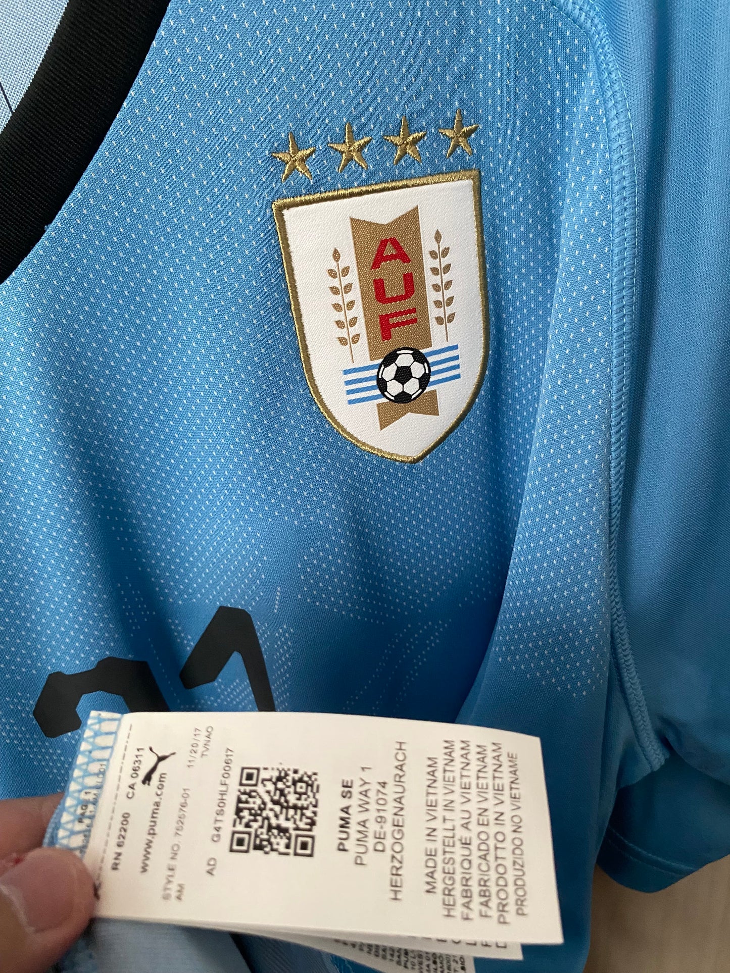 Camisa Uruguai Titular 2018
