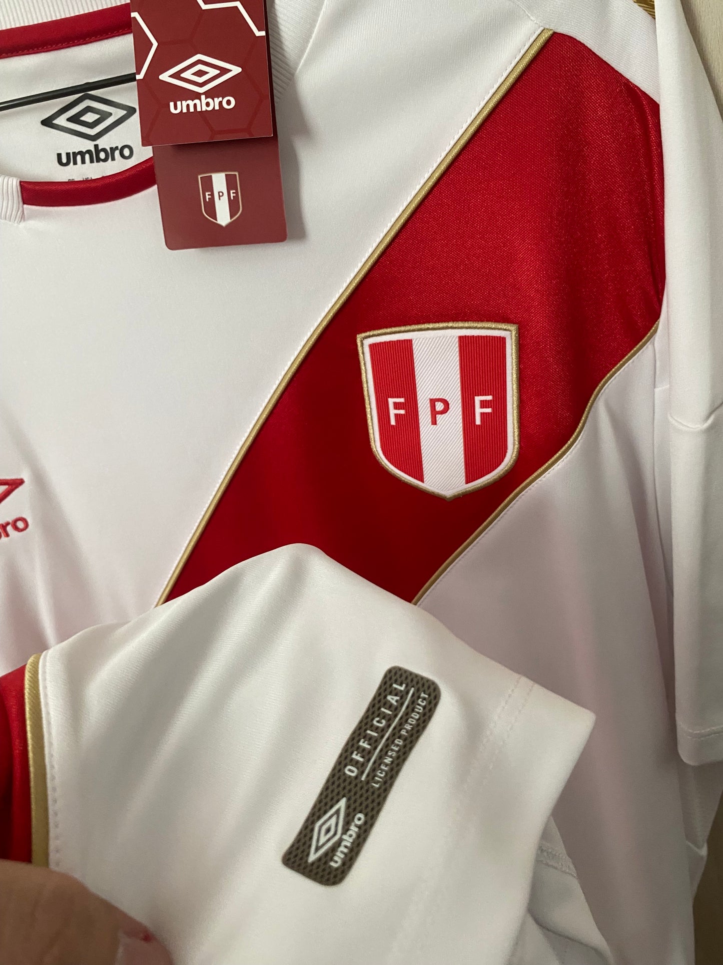Camisa Peru Titular 2018