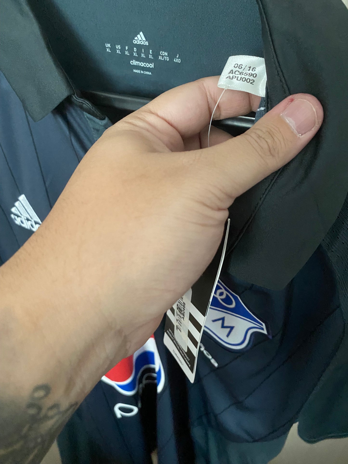 Camisa Millonarios Reserva 2017