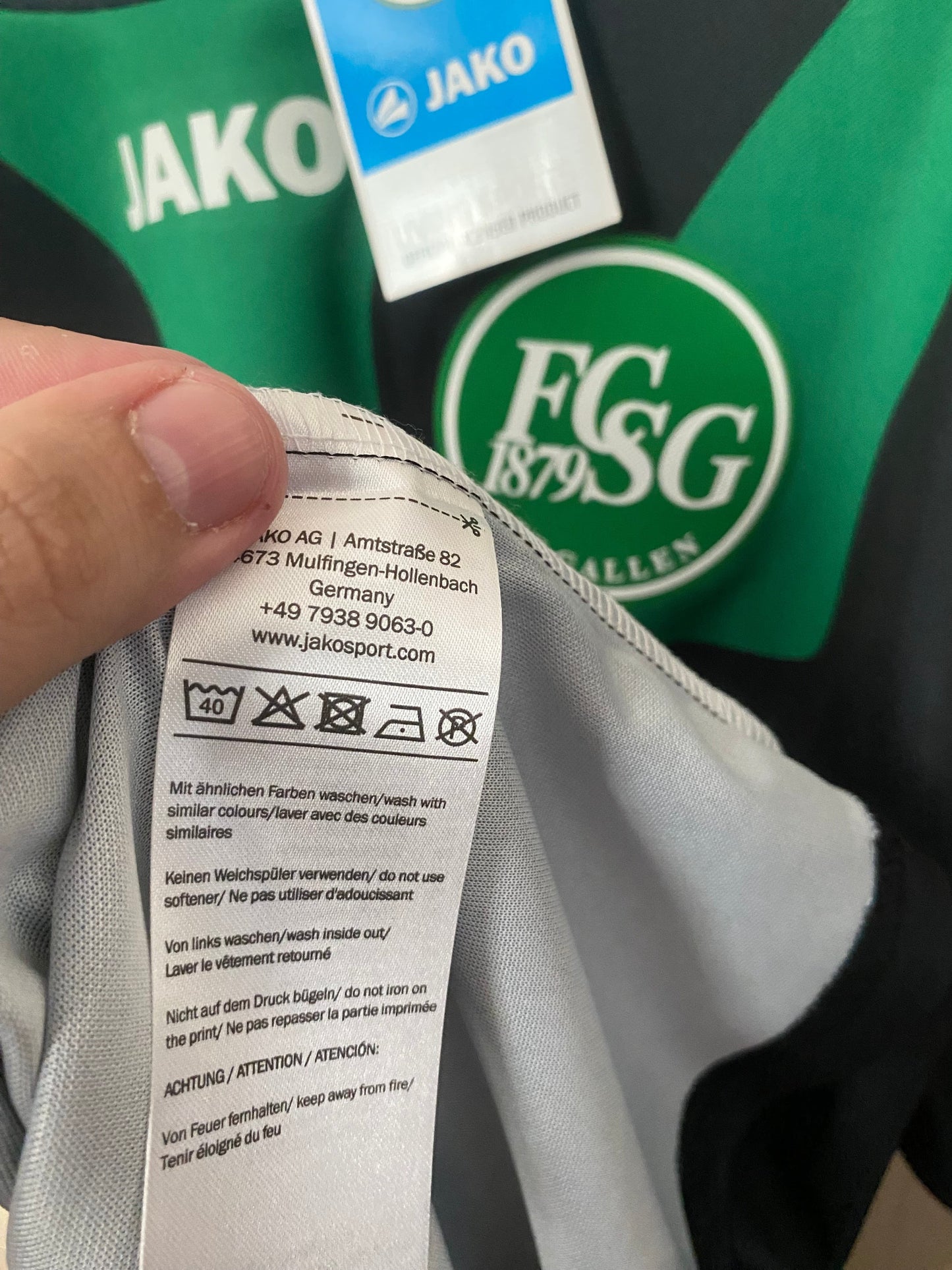 Camisa FC St. Gallen Away 2015/16 – Tamanho 2GG