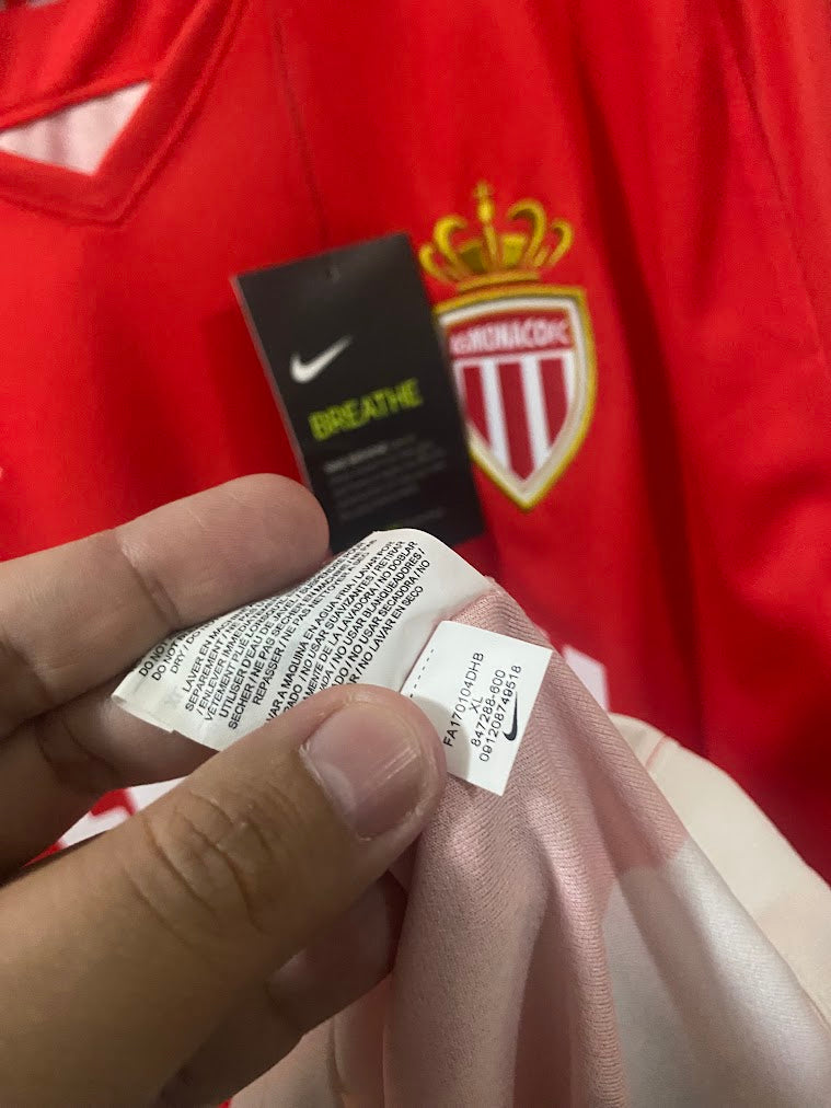 Camisa AS Monaco Home 2017 Nike - Nova com Etiqueta