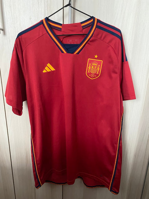 Camisa Espanha Home 2022 adidas – Copa do Mundo – Tamanho 2GG