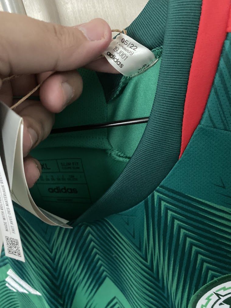 Camisa México Home 2022 adidas – Copa do Mundo – Nova com Etiqueta – Tamanho 2GG