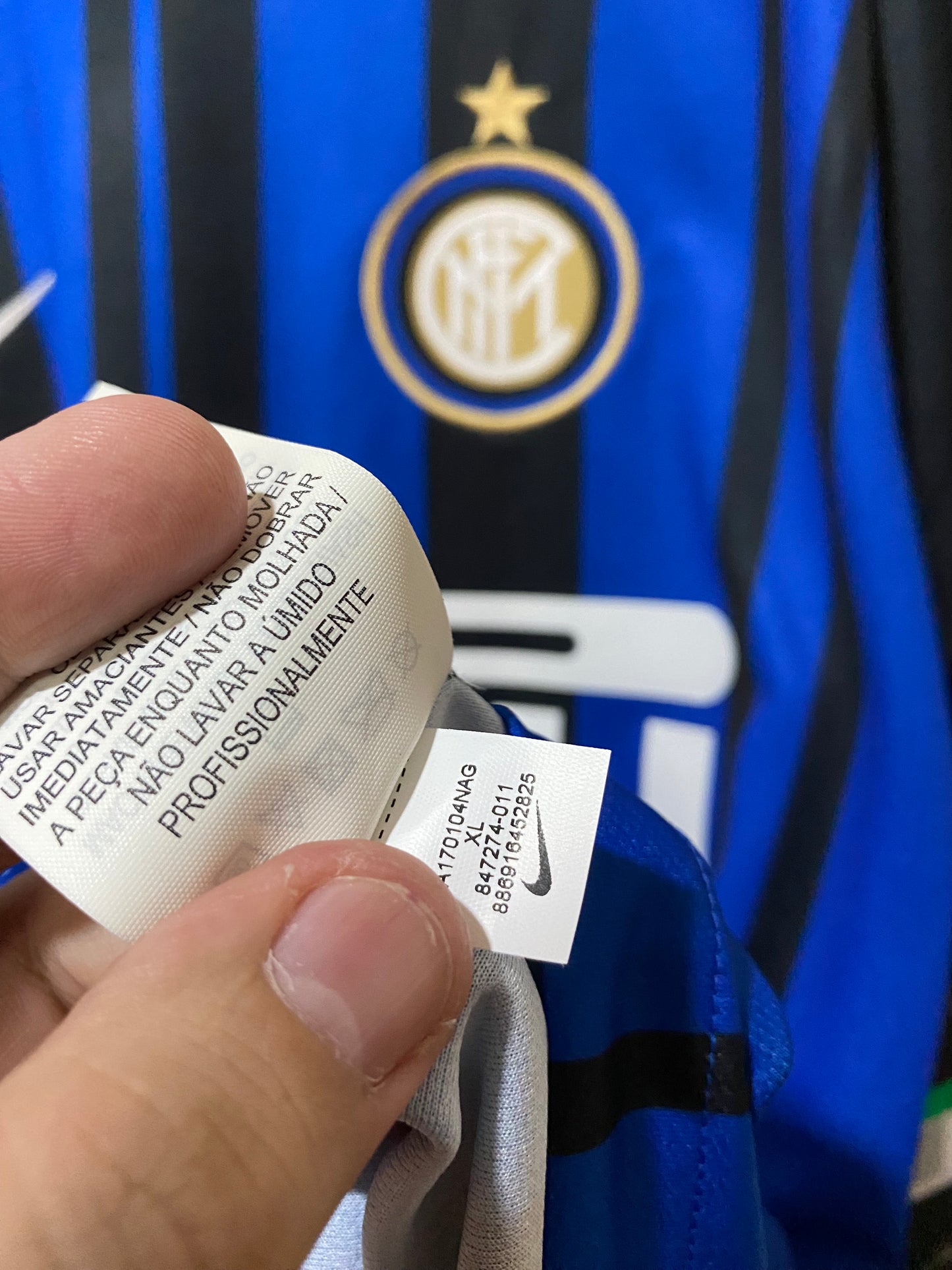Inter Milan 2017/2018 Home Shirt – New with Tags
