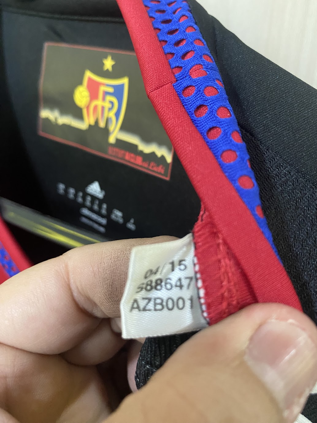 Basel Home Shirt 2016 (Size XL - 58x78 cm)