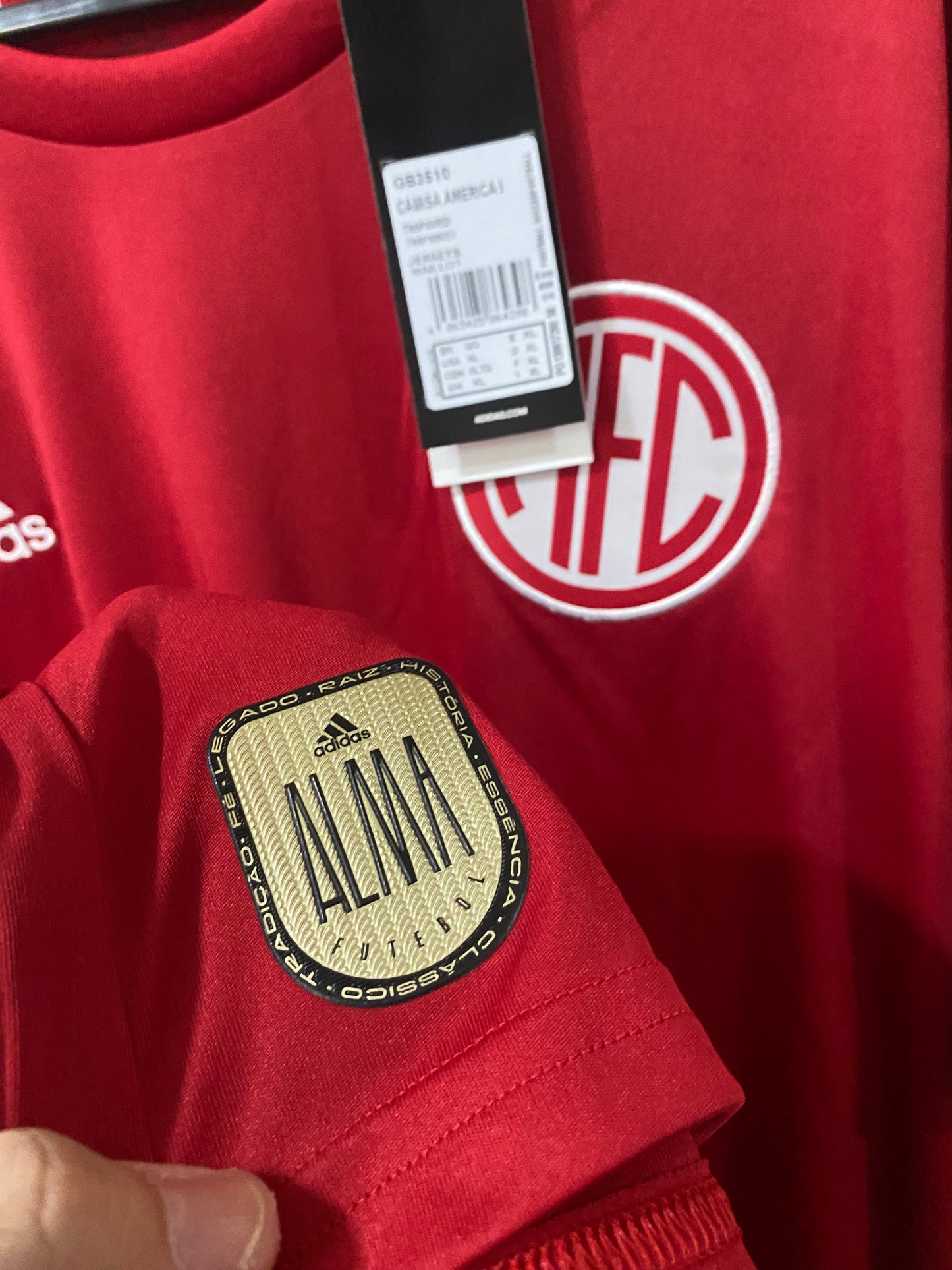 Camisa Oficial América-RJ 2022 – Home – Coleção "ALMA" – Adidas