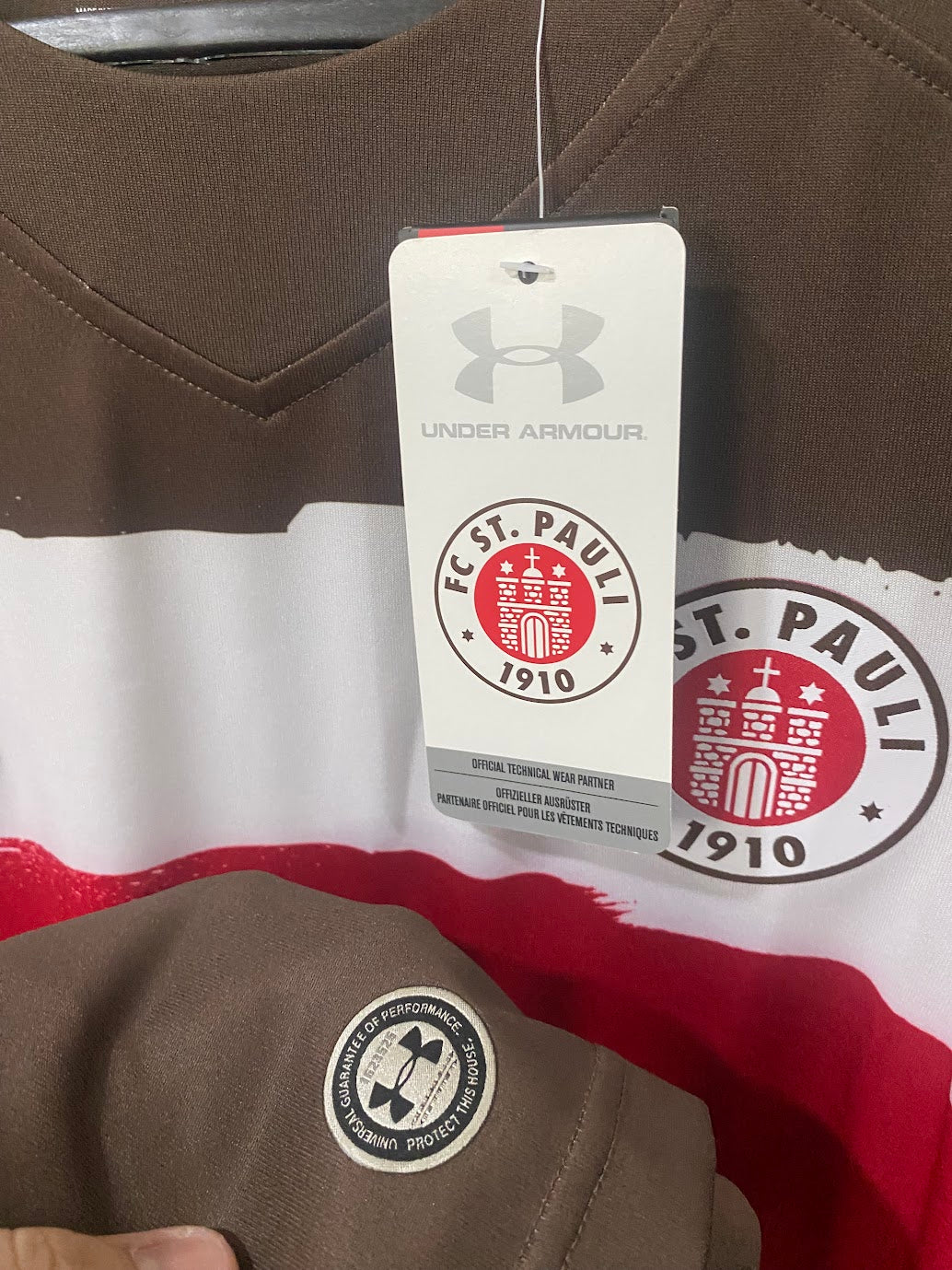 Camisa Oficial FC St. Pauli 2017/2018 – Home – Under Armour