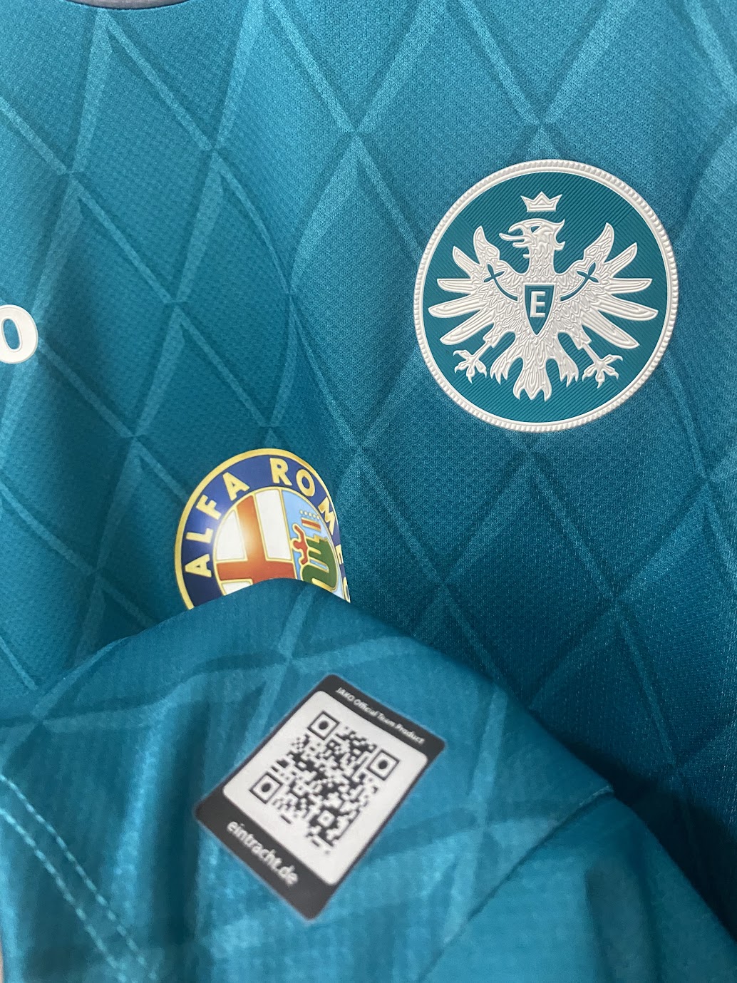 Camisa Oficial Eintracht Frankfurt 2013/2014 – Third – Jako – Verde