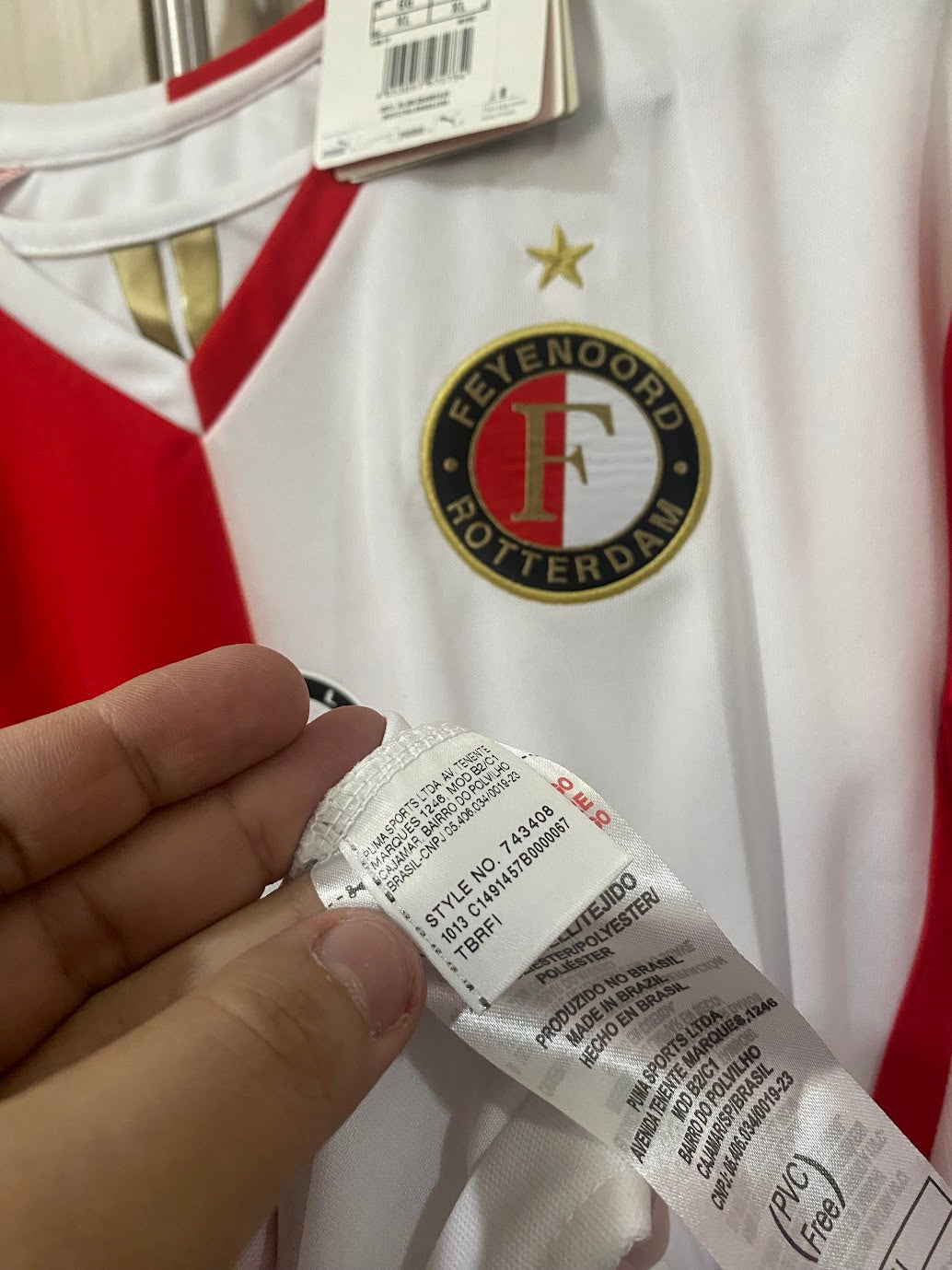 Camisa Oficial Feyenoord 2013/2014 – Home – Puma – Mathijsen #4