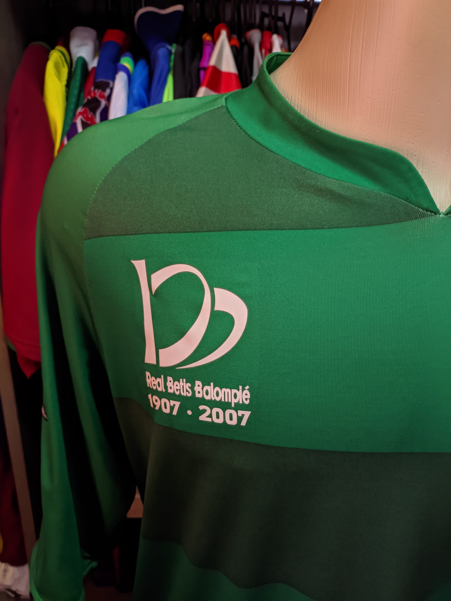 Camisa Real Bétis Centenario 2007