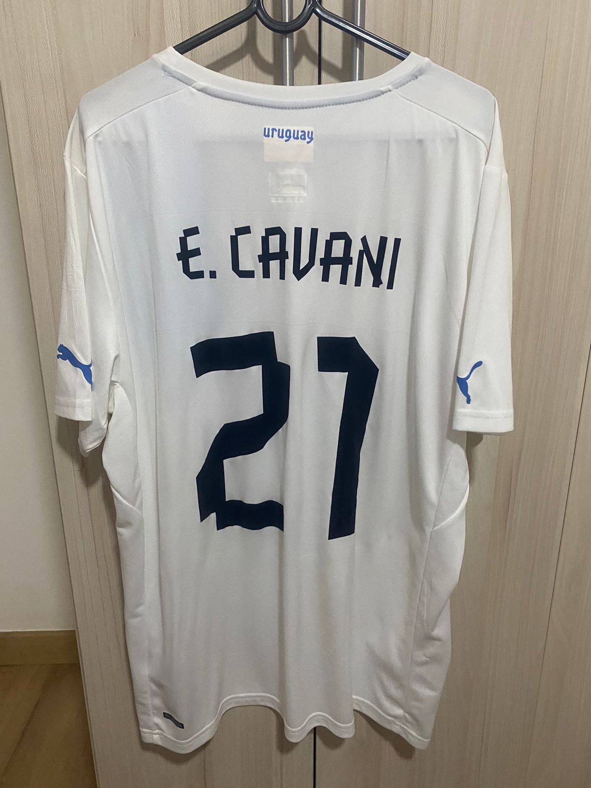 Camisa Seleção Uruguai Cavani 2012