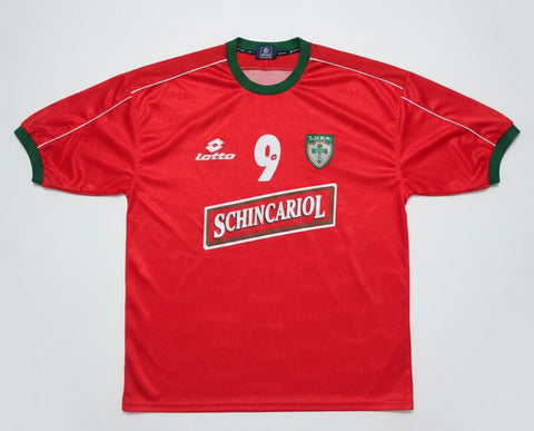Camisa Portuguesa 2001 Alternativa Lotto Schincariol - Cléber 9