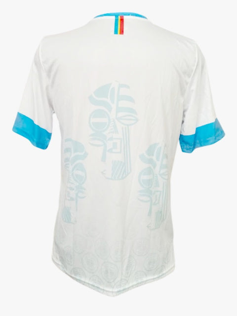 Camisa Away RD Congo 2024 - Umbro- escudo bordado — detalhe frente | Garrincha Shirts