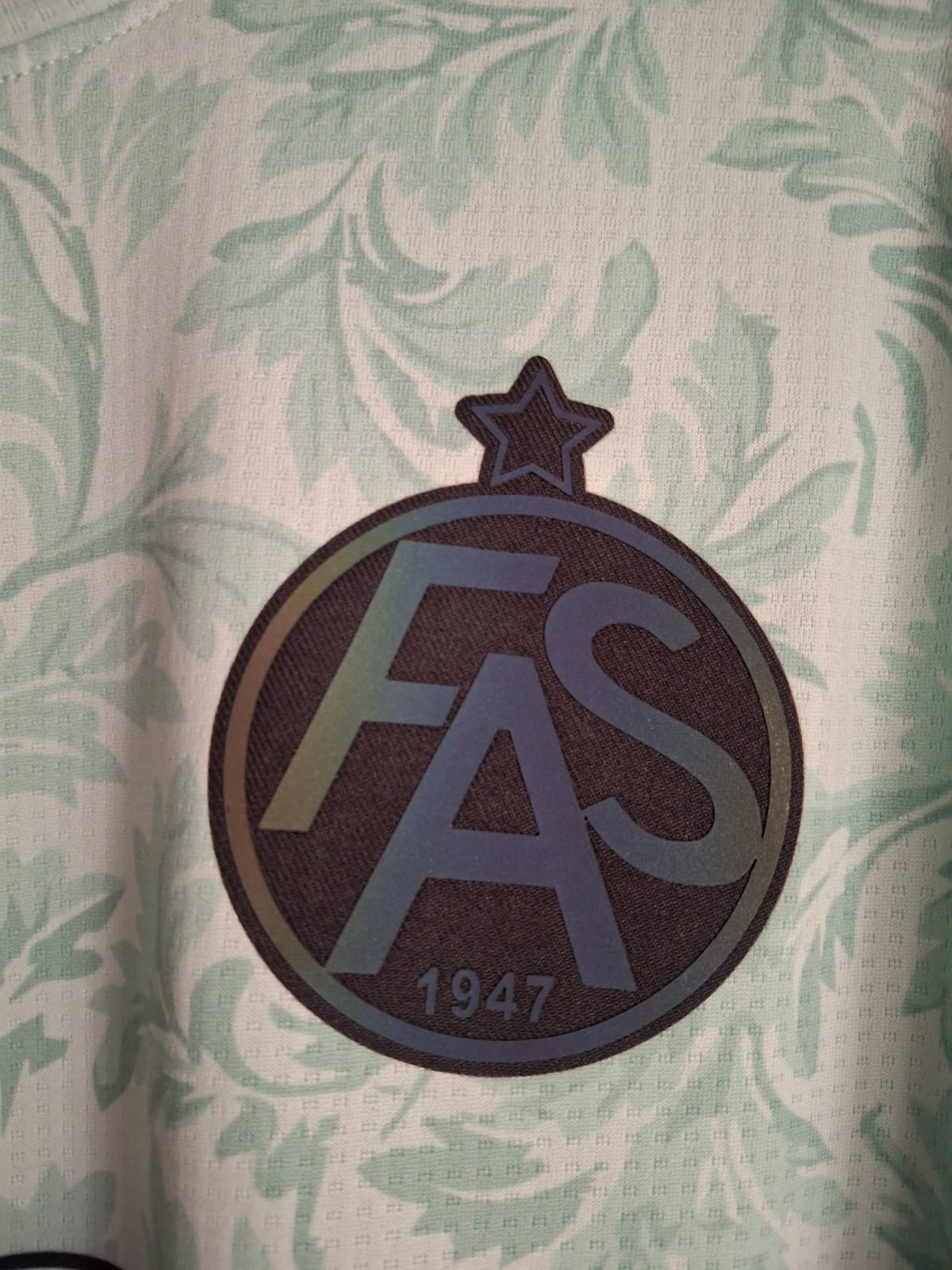 Camisa FAS Verde Menta - Uniforme Visitante Teatro de Santa Ana - Umbro